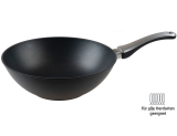 Harecker  titanová pánev wok 30cm  X Lite i na indukci 